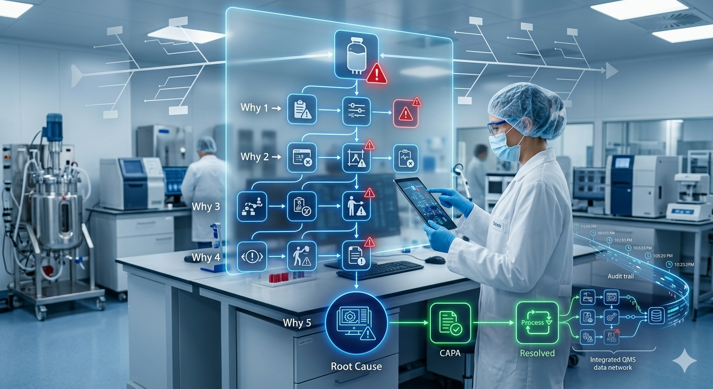 Root Cause Analysis with Example for "5" Why Technique